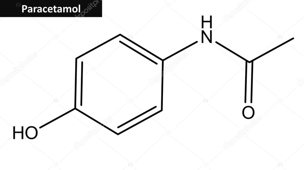 Paracetamol Acetaminophen Formula And Molecular Structure My XXX Hot Girl