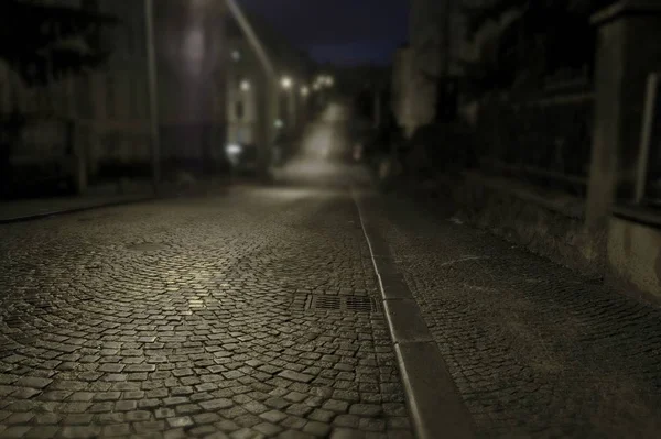 Brno city - old streets in downtown, Central Europe - Czech Republic.