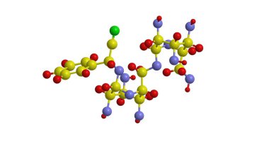 Amigdalin (vitamin B17 moleküler yapısı)