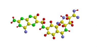 Pteroyl glutamik asit moleküler yapısı