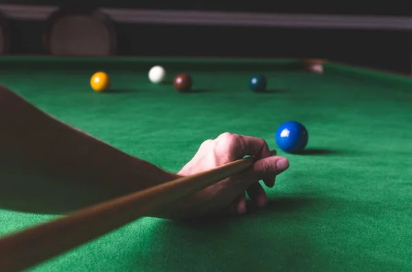 Snooker Oyunu — Stok fotoğraf