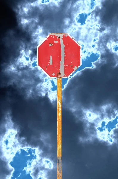Old Traffic Signs — Stock Photo, Image