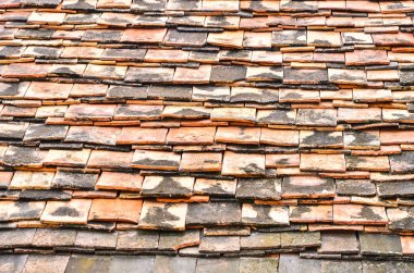 Terracotta yapılan eski kiremit