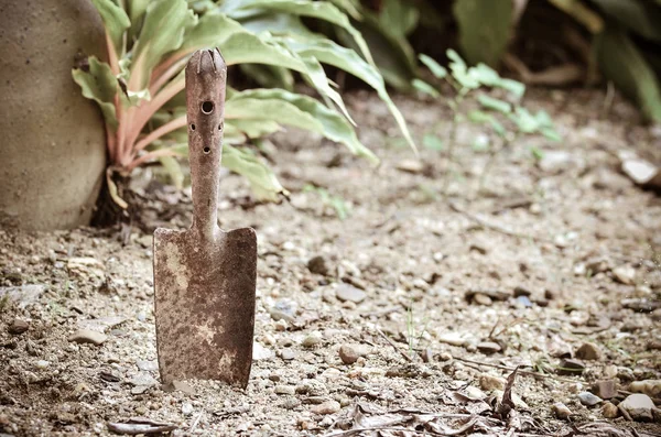 Rusty Bahçe aletleri