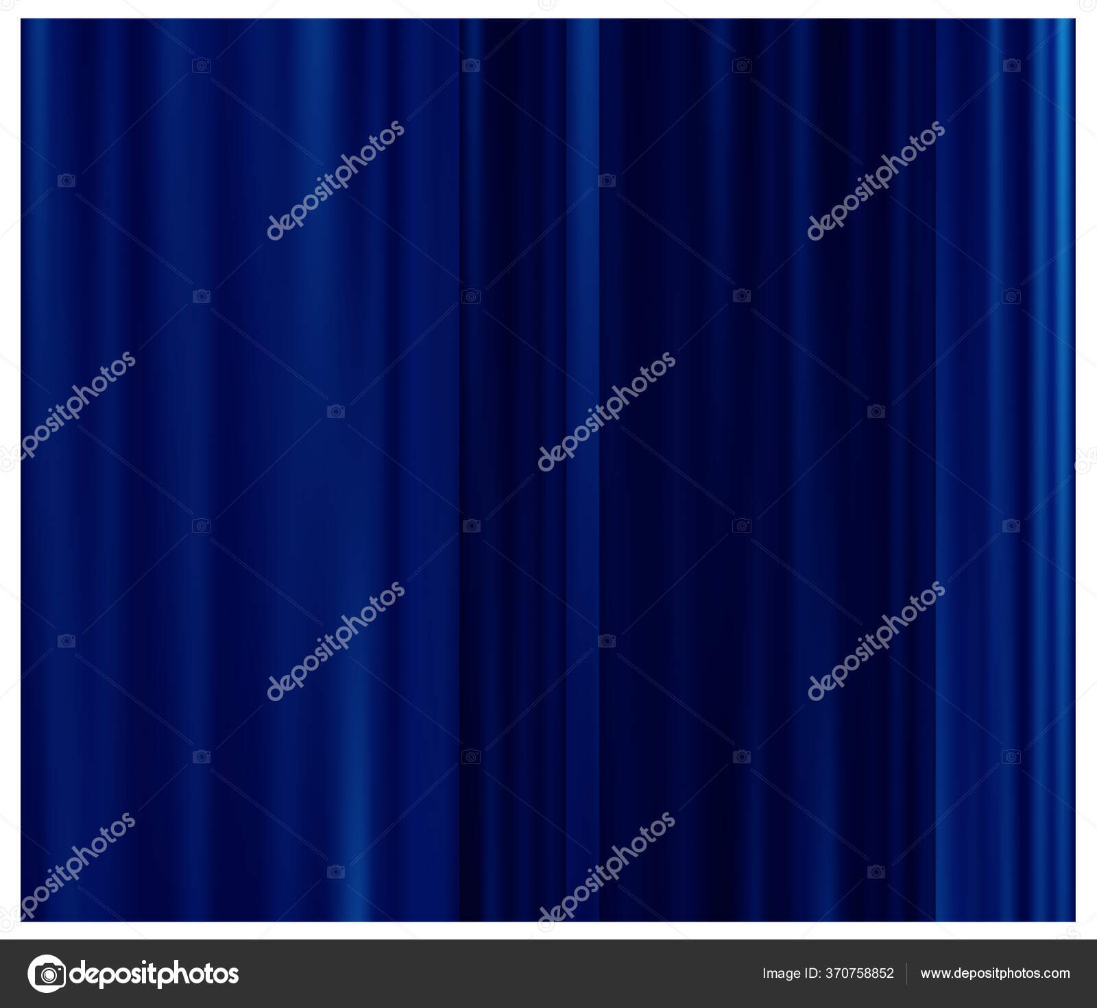 Blue Curtain Light Background Stock Vector Image by ©rawee2511 #370758852