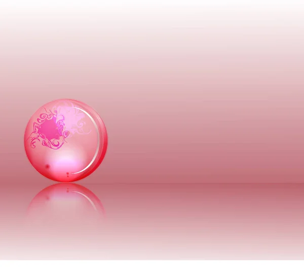 Piękny Różowy Kolorowy Marmur — Wektor stockowy