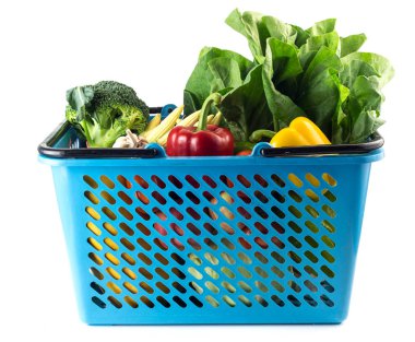 Taze siste ve meyve sepeti