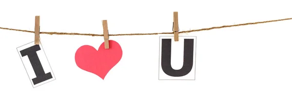 L love you — Stock Photo, Image