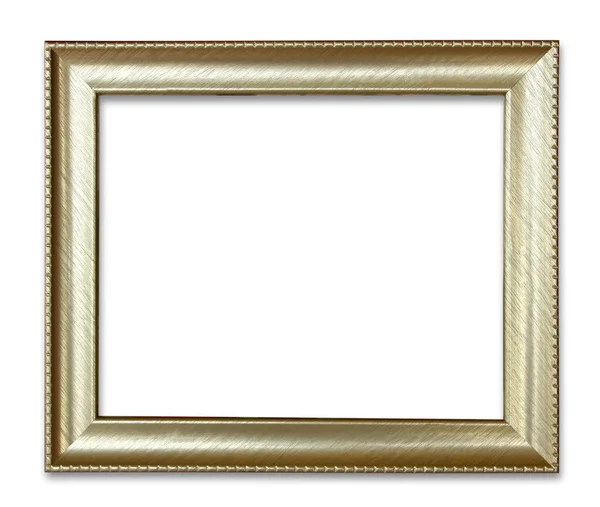 Old Picture Frame White Background — Stock Photo, Image
