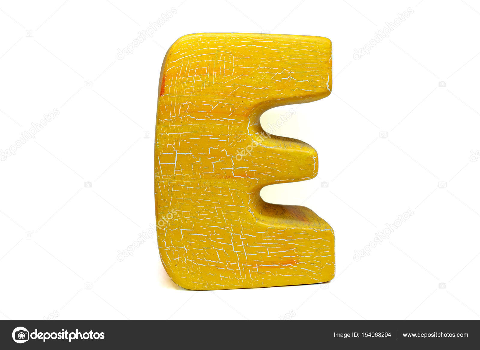 E Forma Vaso Da Fiori In Ceramica Alfabeto Inglese Colore