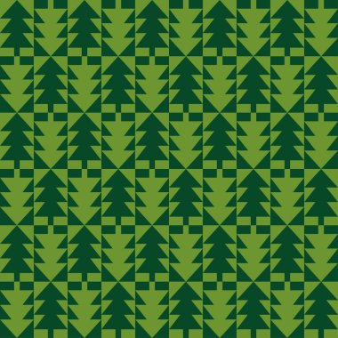 Noel köknar ağacı seamless modeli