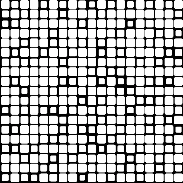 Background of black white mosaic — Stock Vector