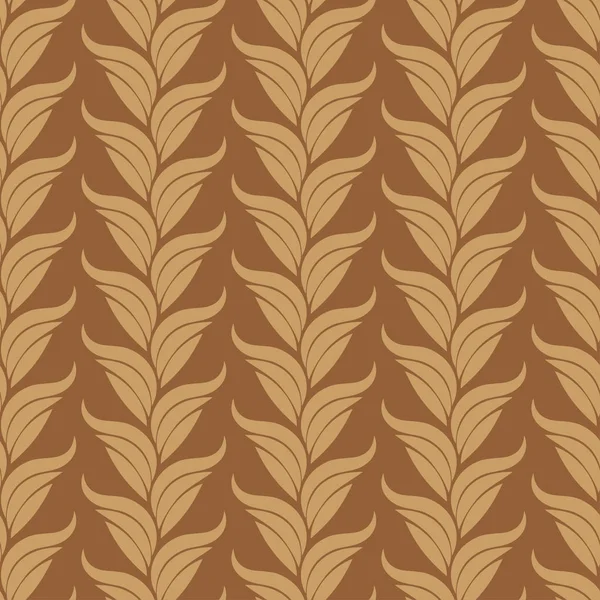 Modèle beige art vintage abstrait sans couture — Image vectorielle