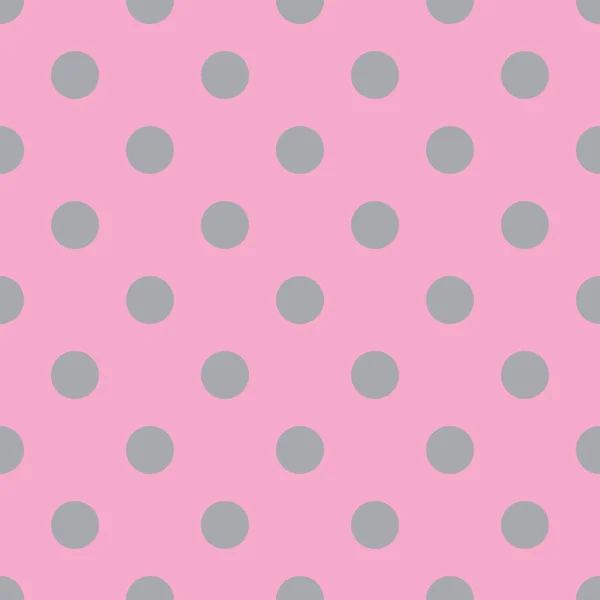Pembe ve gri sorunsuz polka noktalı desene