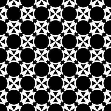 Sorunsuz sanat siyah beyaz desen