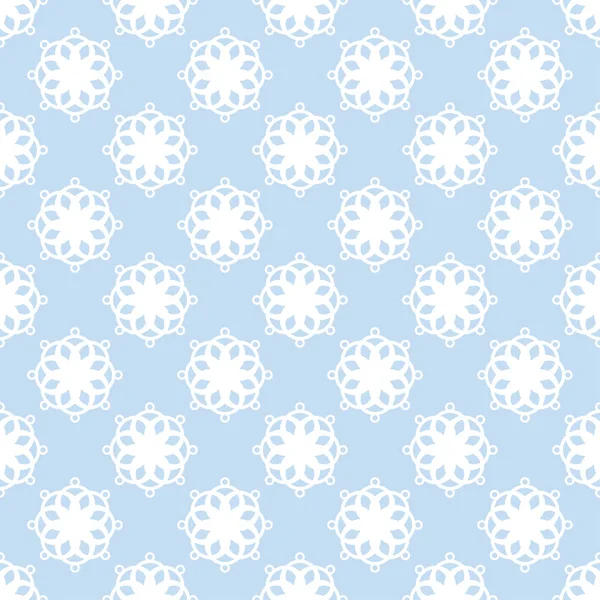 Seamless abstract vintage light blue pattern — Stock Vector