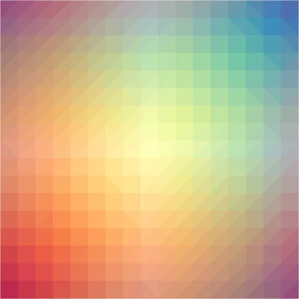 Licht Regenbogen Dreieck Gradienten Hintergrund — Stockvektor