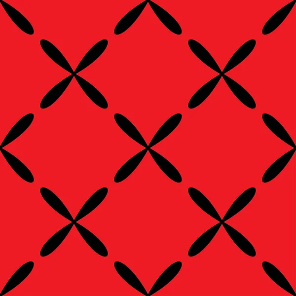 无缝抽象老式红色图案 — 图库矢量图片