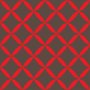 Sorunsuz soyut kılavuz gri kırmızı desen