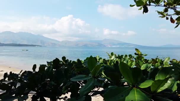 Stojąc Plaży Pobliżu Wody Filipinach Subic Bay — Wideo stockowe