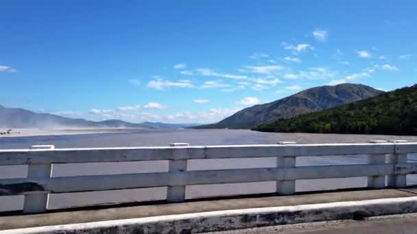 Mountain View Tájkép Táj Kilátás Zambales Tartományban Roadtrip Keresztül Fülöp — Stock videók