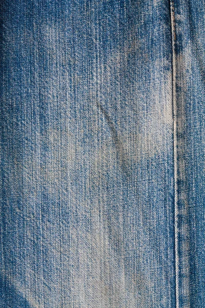 Jeans Textur mit Nähten — Stockfoto