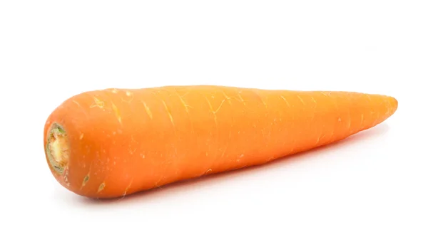 Carota isolata sullo sfondo bianco — Foto Stock