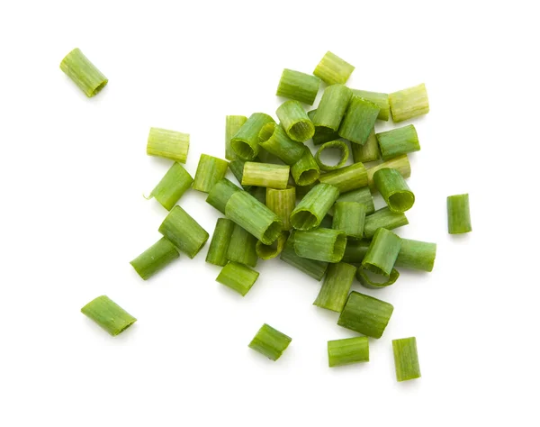 Cebolla verde picada — Foto de Stock