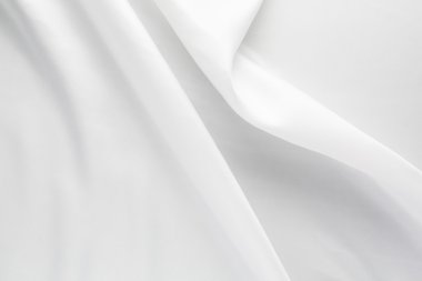 Beyaz kumaş dokusu arkaplanı