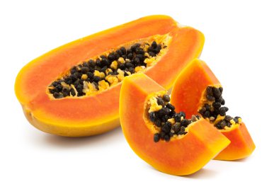 Tatlı papaya dilimleri
