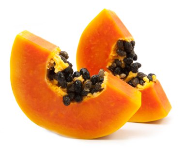 Tatlı papaya dilimleri