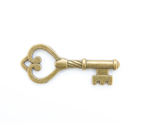 Love key isolated — Stock Photo, Image
