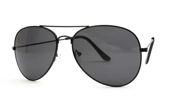 Óculos de sol aviador isolados em branco — Fotografia de Stock