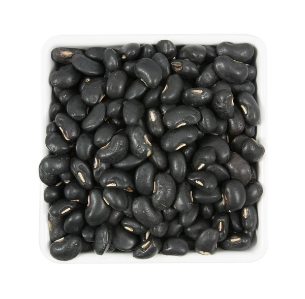 Copo de feijão preto — Fotografia de Stock