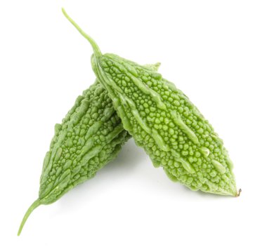 taze acı kabak izole