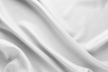 Beyaz kumaş dokusu arkaplanı