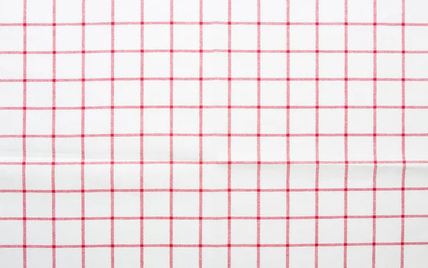 Червоно-білий фон з тканини гінгема — стокове фото