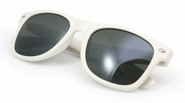 White sunglasses on white — Stock Photo, Image