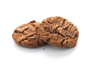 beyaz üzerinde izole çerezler