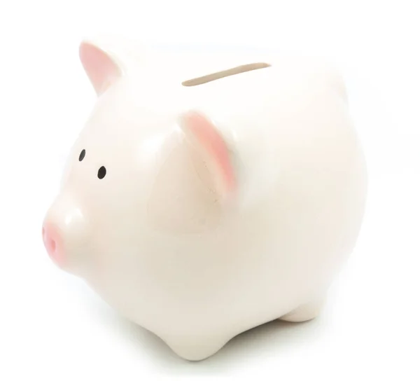 Piggy bank geïsoleerd — Stockfoto