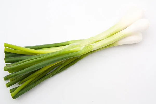Green onion isolated — Stock Photo, Image