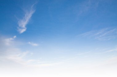 Mavi gökyüzü arkaplanı