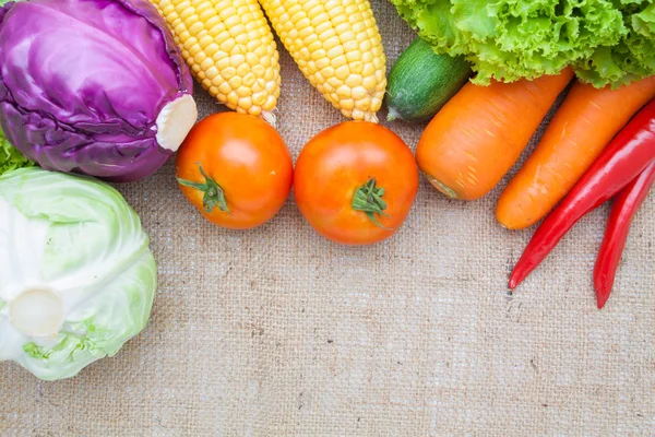 sebze çuval arka plan üzerinde