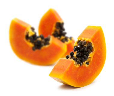 Tatlı papaya dilimleri