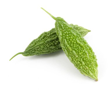 taze acı kabak izole