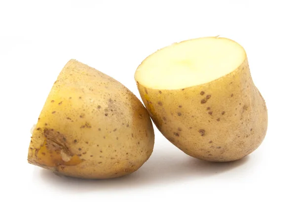 Potatoes isolated on white background — Stock Photo, Image