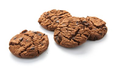 beyaz üzerinde izole çerezler