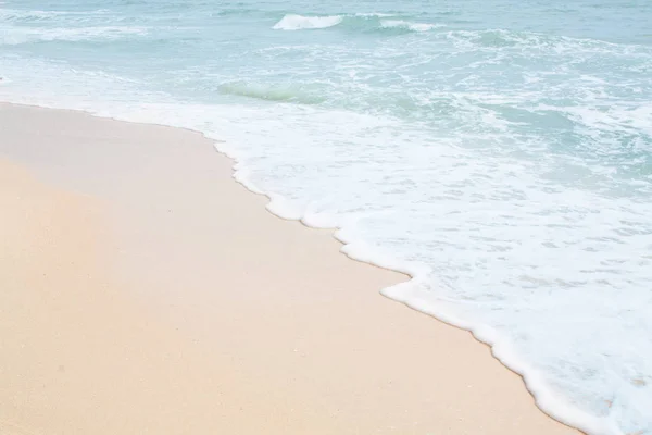 Soft wave of the beach — Stock Photo, Image