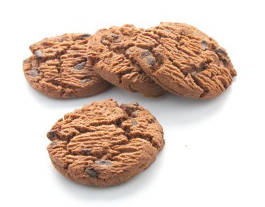 beyaz üzerinde izole çerezler