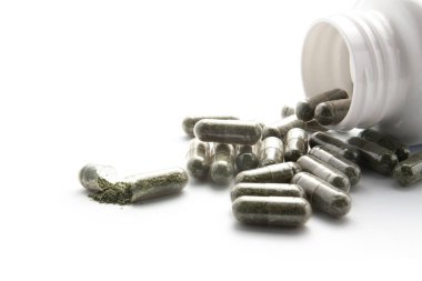 şişe izole ot kapsülü